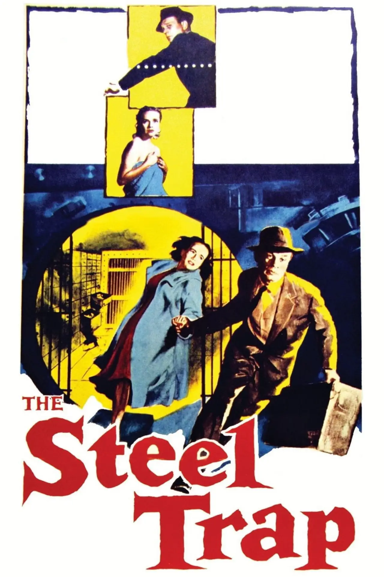 Movie poster "The Steel Trap"