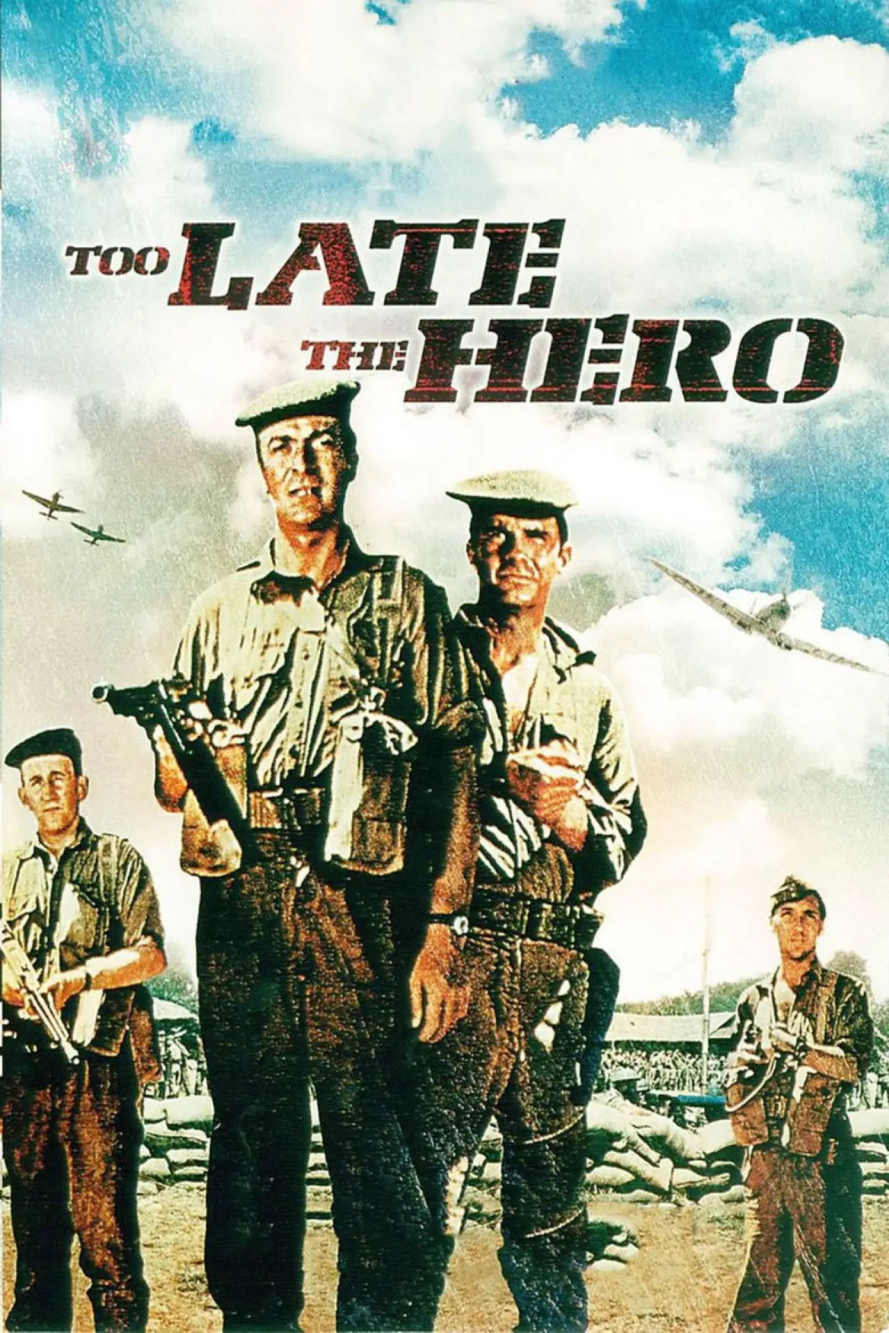 Movie poster "Too Late the Hero"