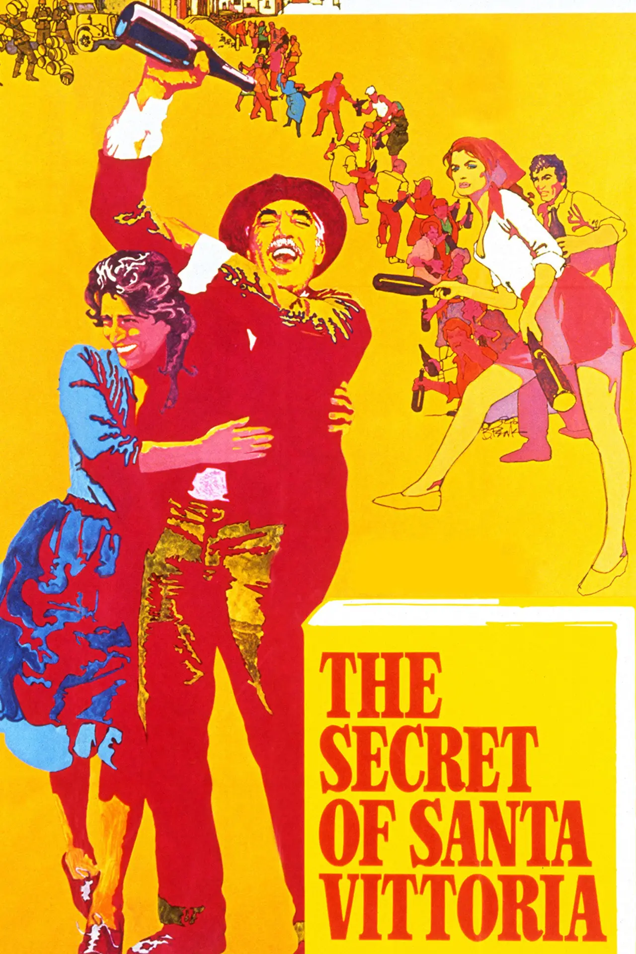 Movie poster "The Secret of Santa Vittoria"