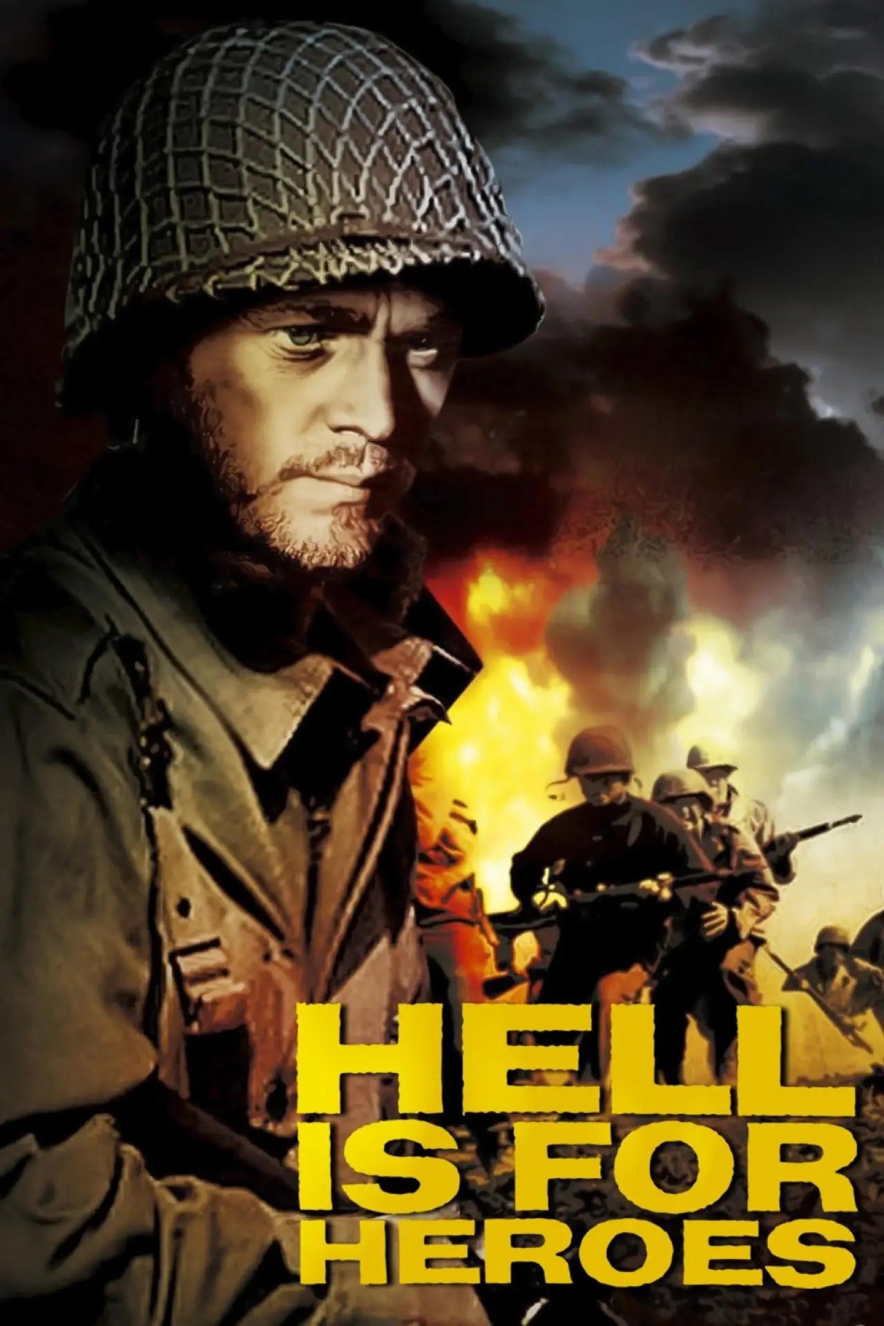 Movie poster "Hell Is for Heroes"