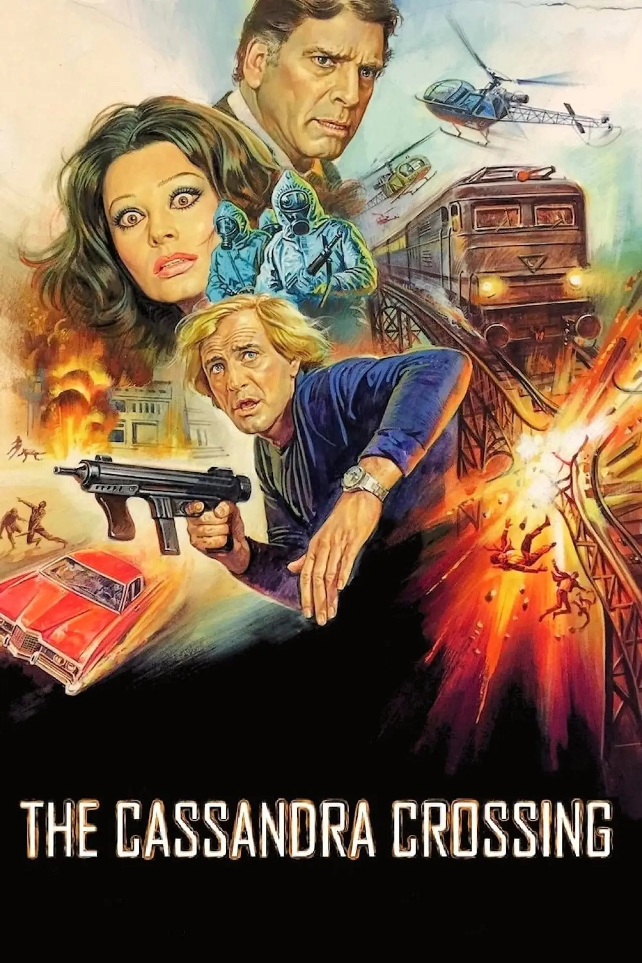 Movie poster "The Cassandra Crossing"