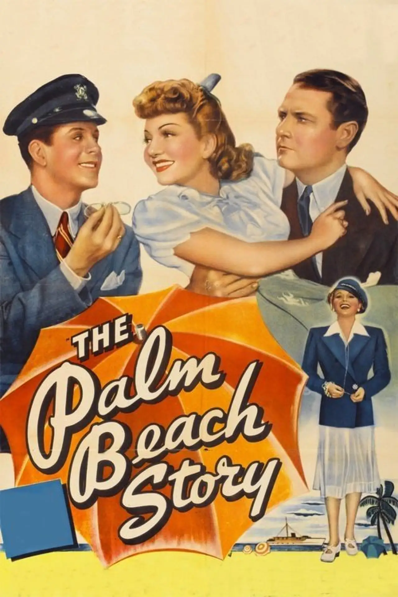 Movie poster "The Palm Beach Story"