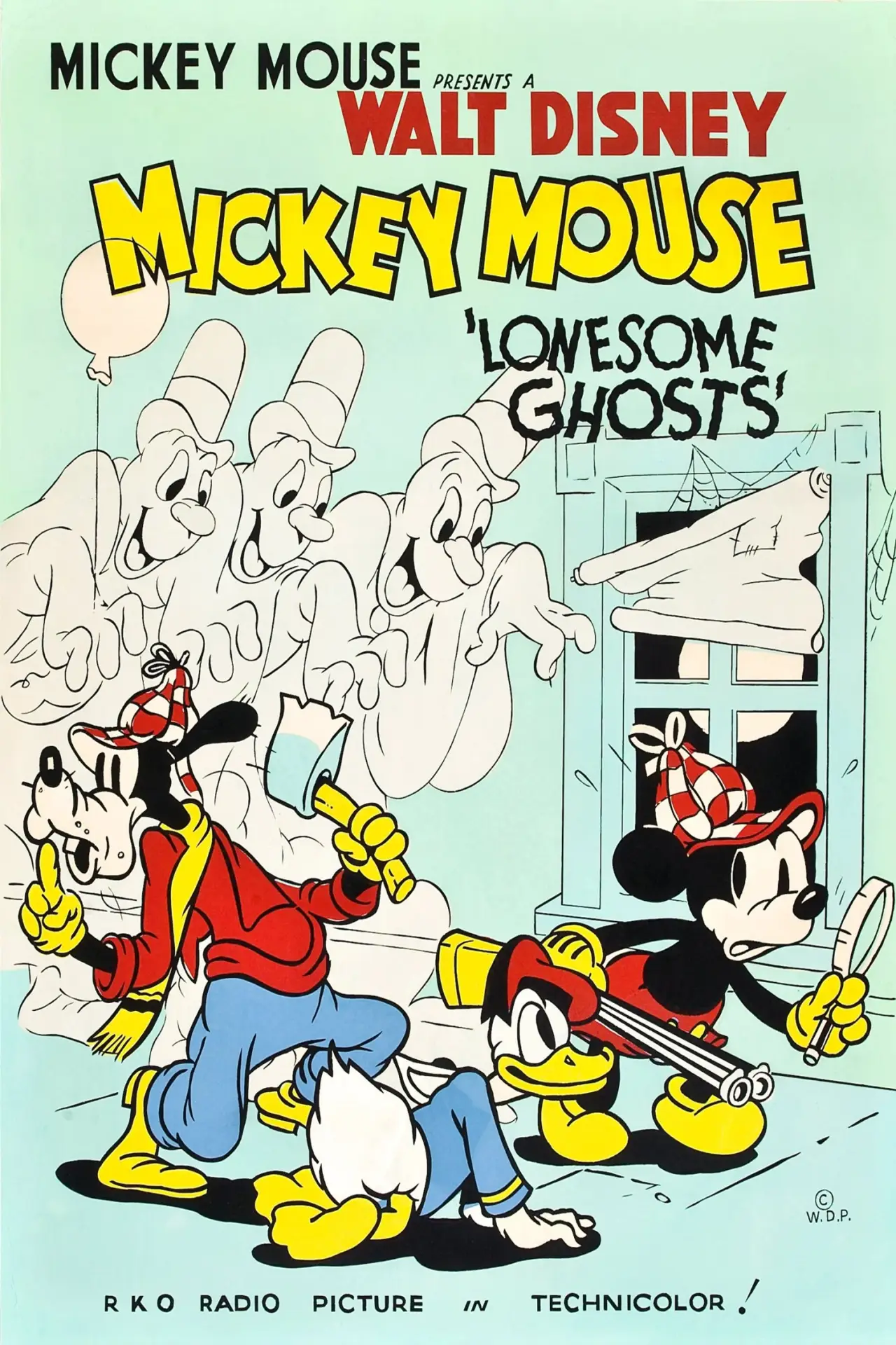 Movie poster "Lonesome Ghosts"