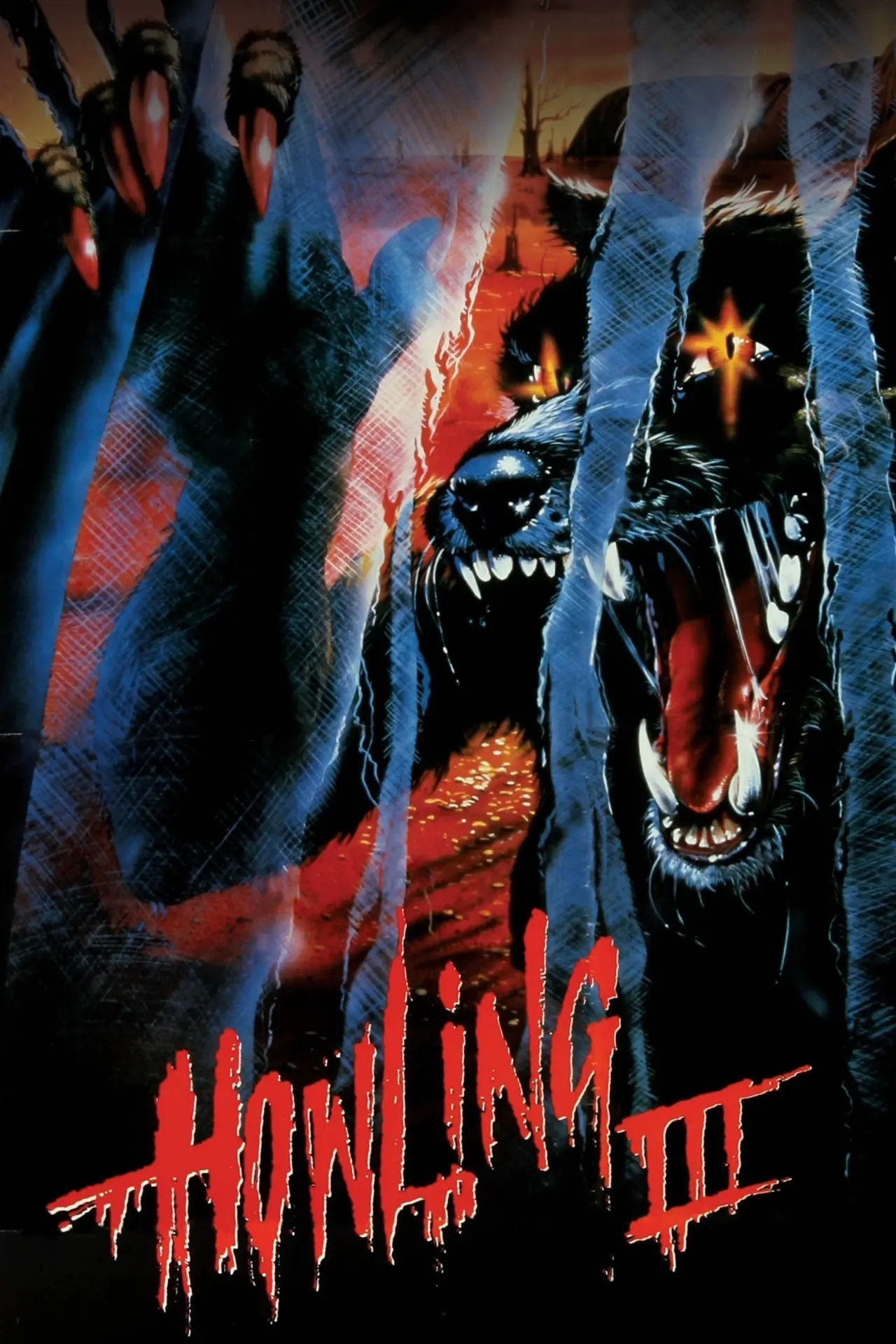 Movie poster "The Marsupials: The Howling III"