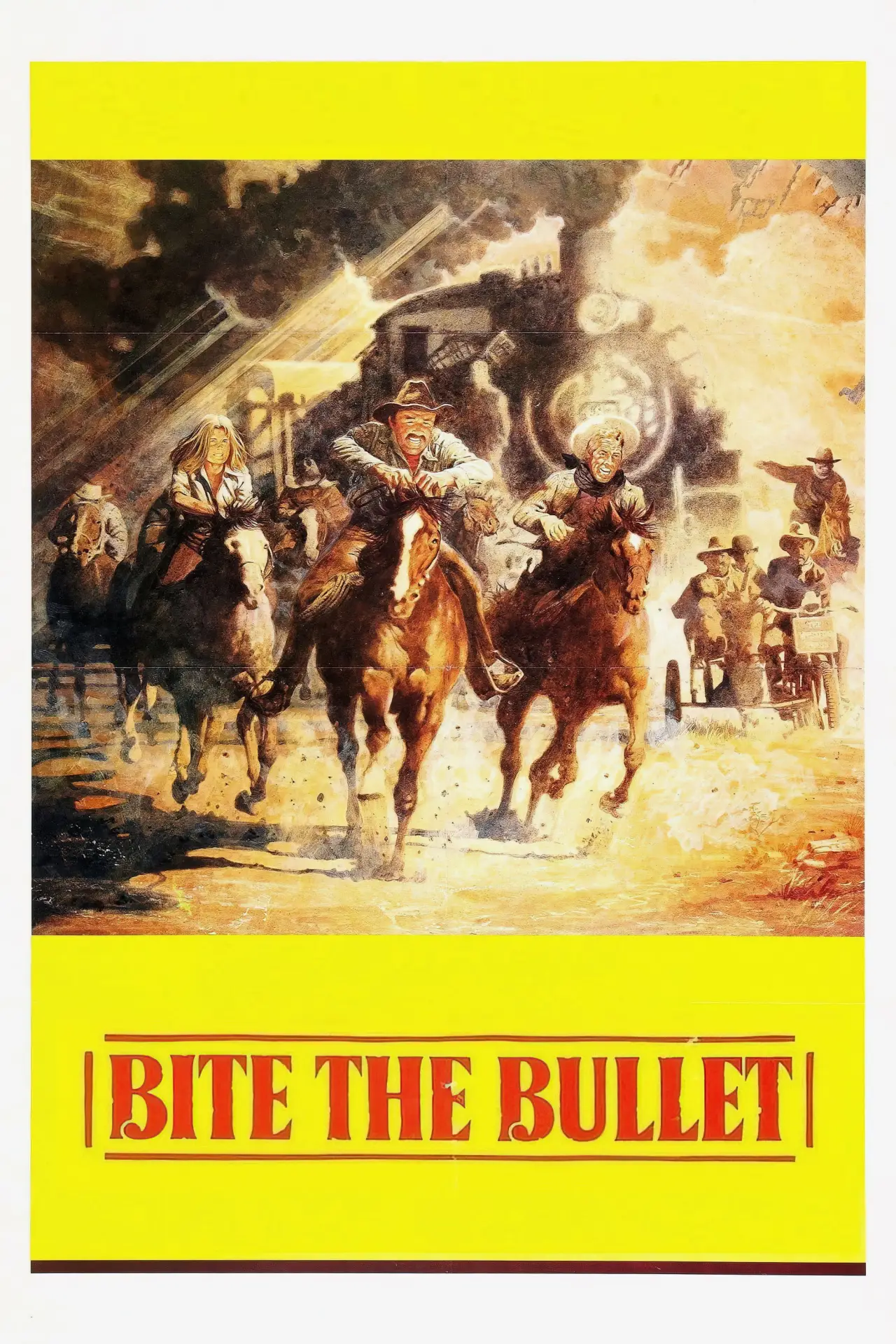 Movie poster "Bite the Bullet"