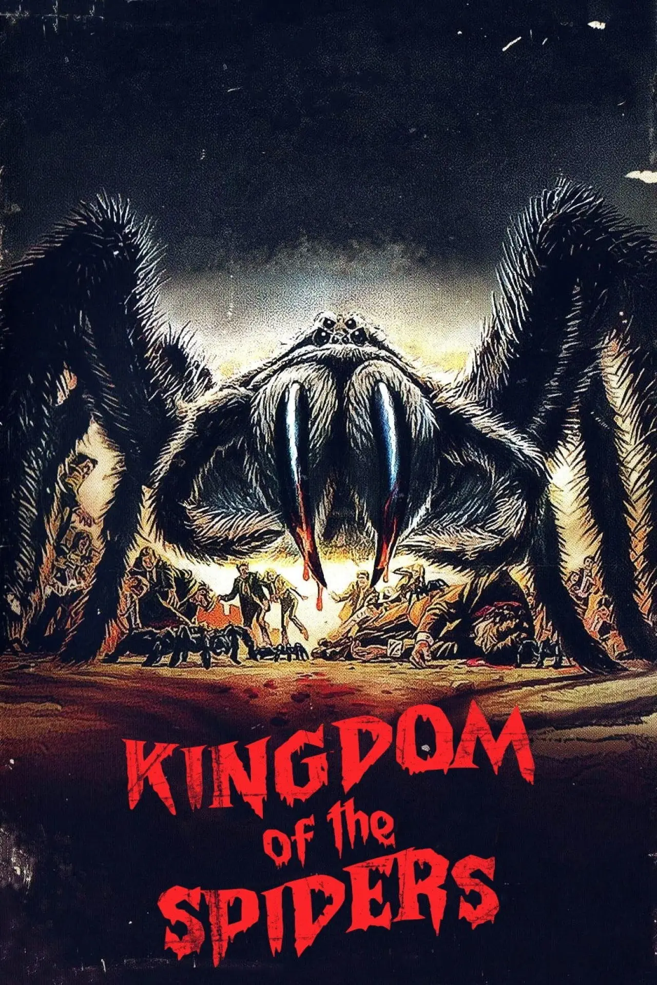 Movie poster "Kingdom of the Spiders"