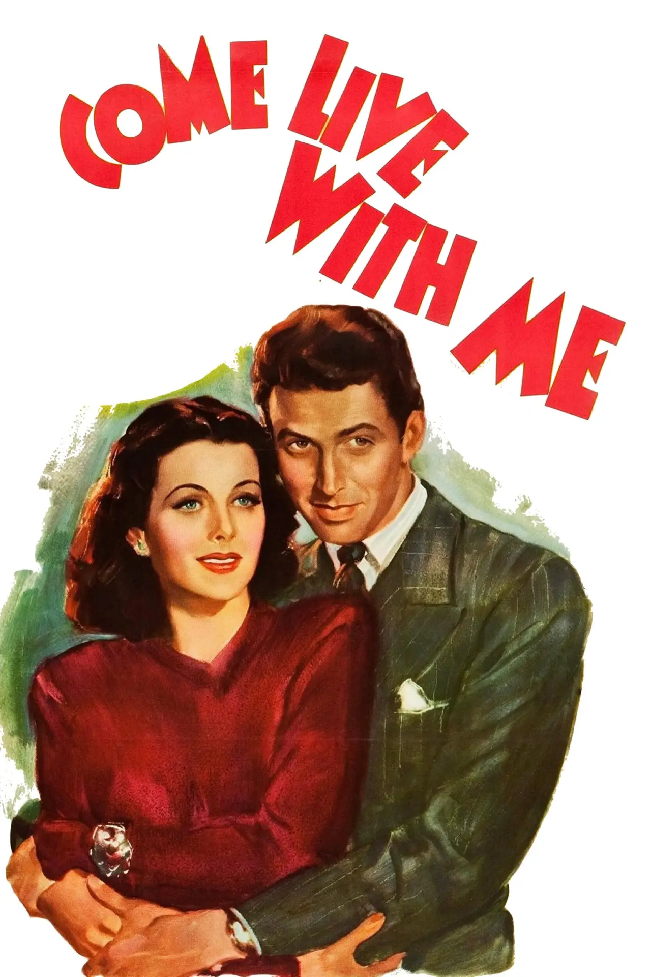 Movie poster "Come Live with Me"