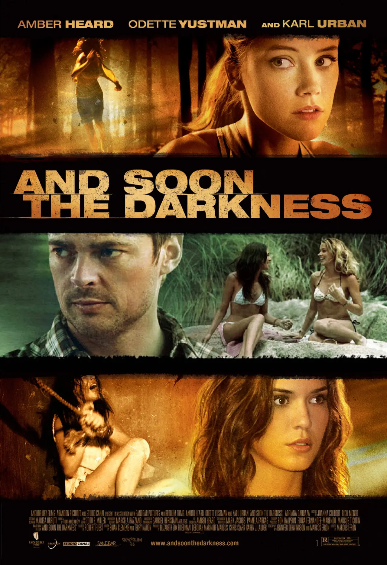 Movie poster "And Soon the Darkness"