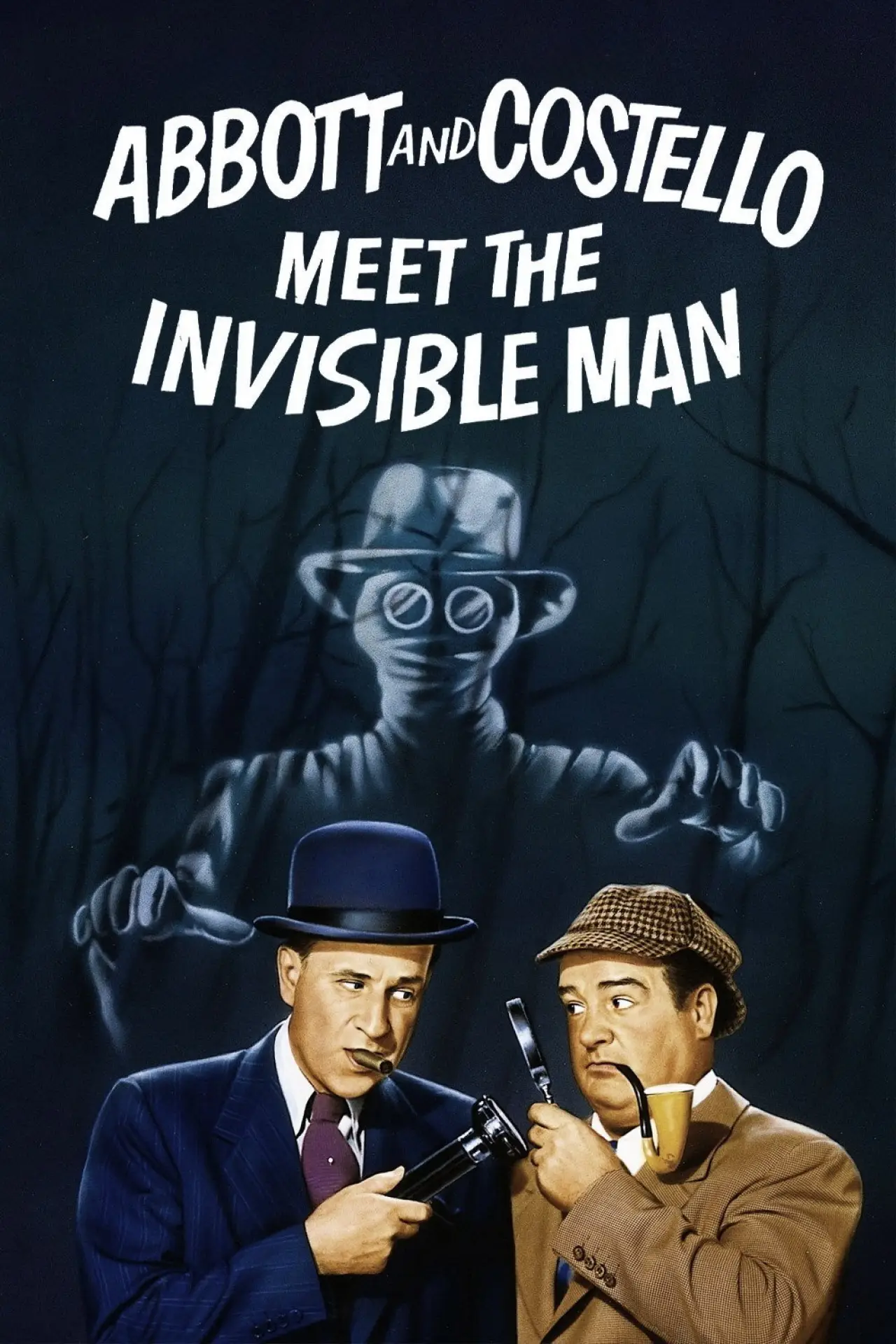 Movie poster "Bud Abbott and Lou Costello Meet the Invisible Man"