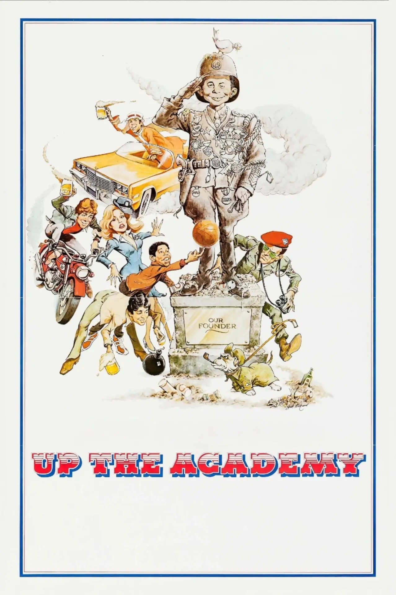Movie poster "Up the Academy"