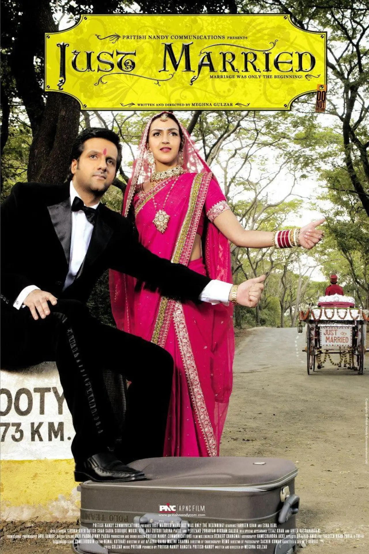 Movie poster "Just Married"