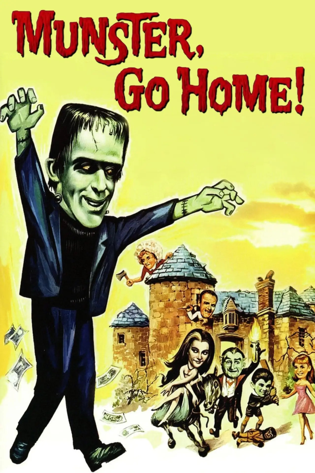 Movie poster "Munster, Go Home!"