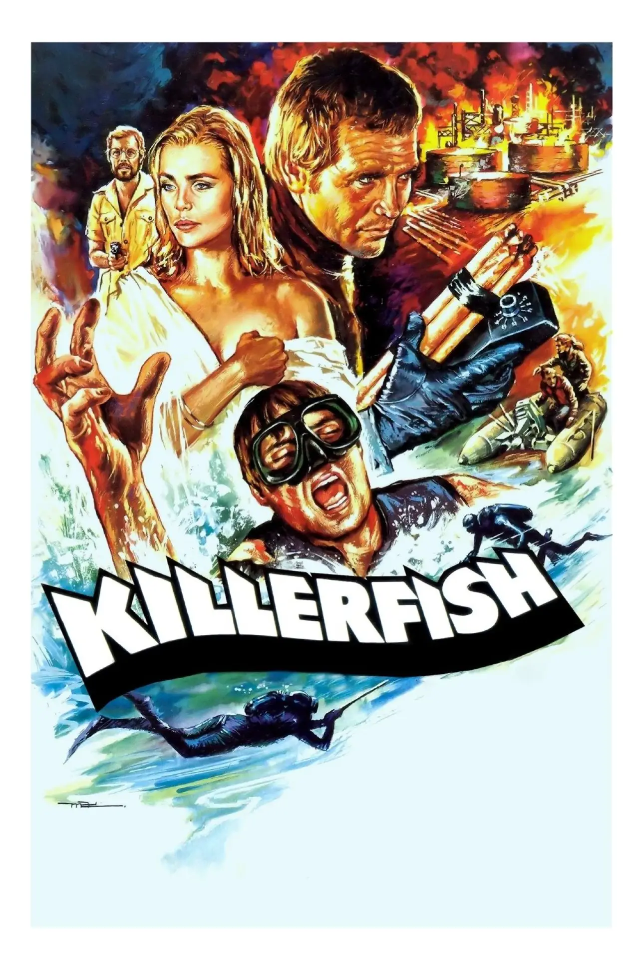 Movie poster "Killer Fish"