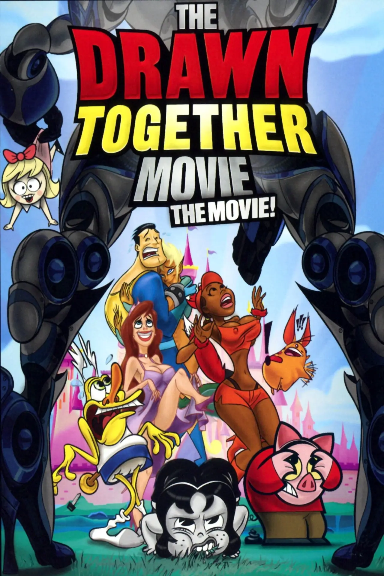 Movie poster "The Drawn Together Movie: The Movie!"