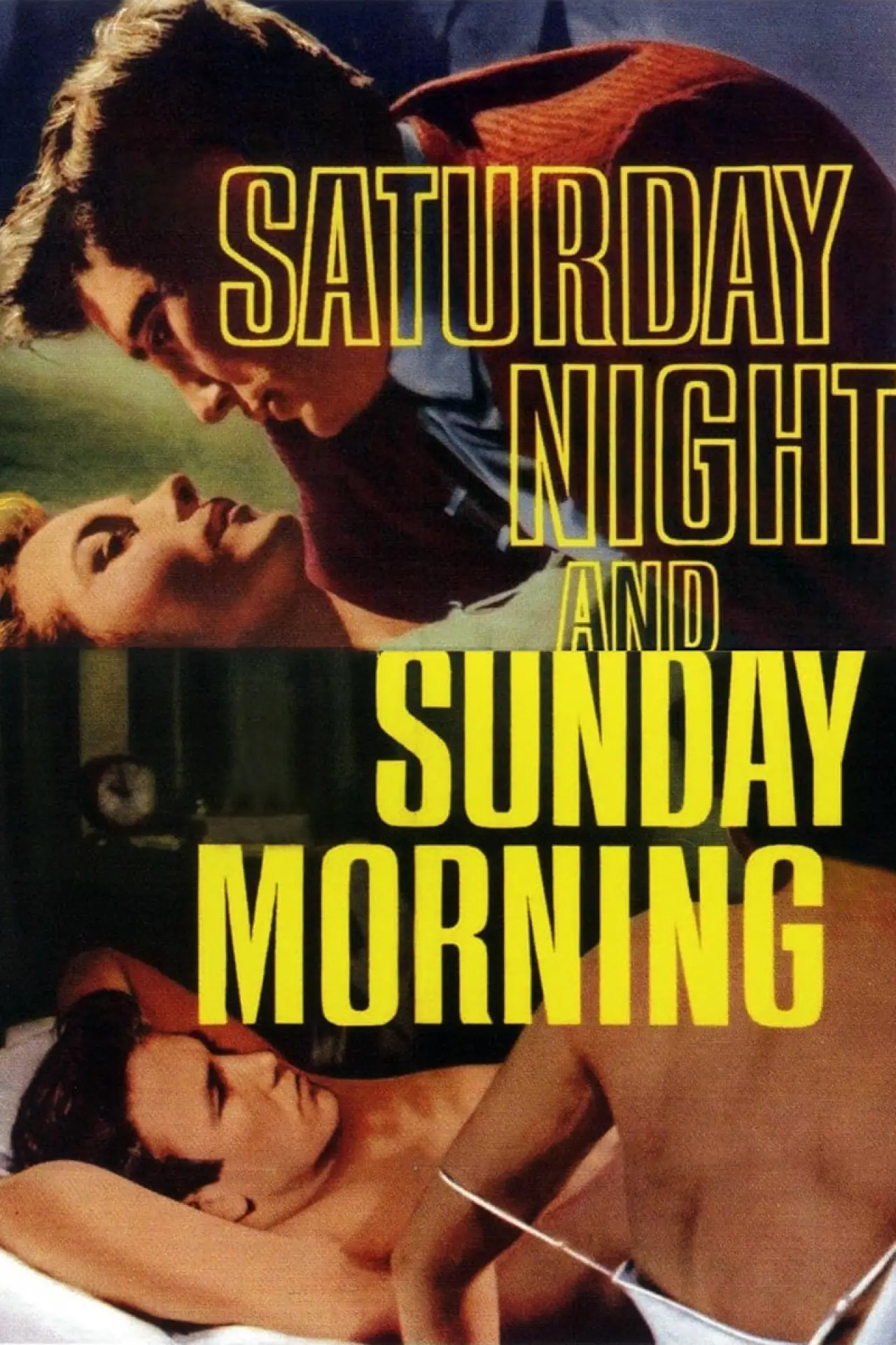 Movie poster "Saturday Night and Sunday Morning"