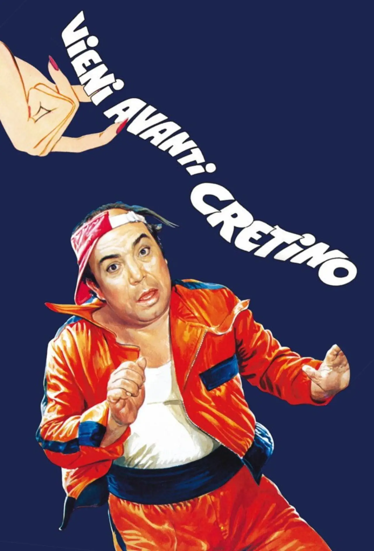 Movie poster "Vieni avanti cretino"