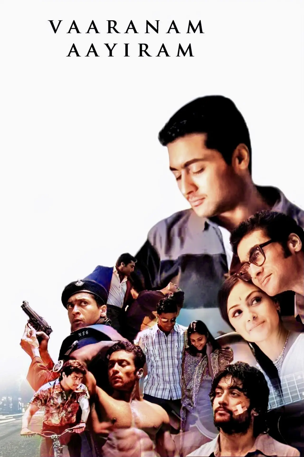 Movie poster "Vaaranam Aayiram"