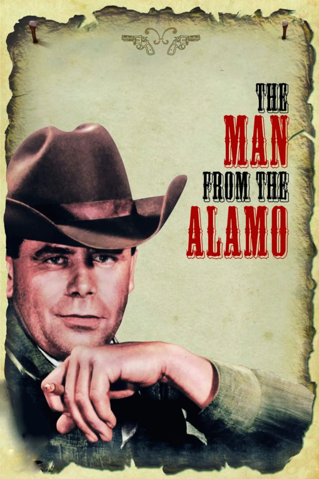 Movie poster "The Man from the Alamo"