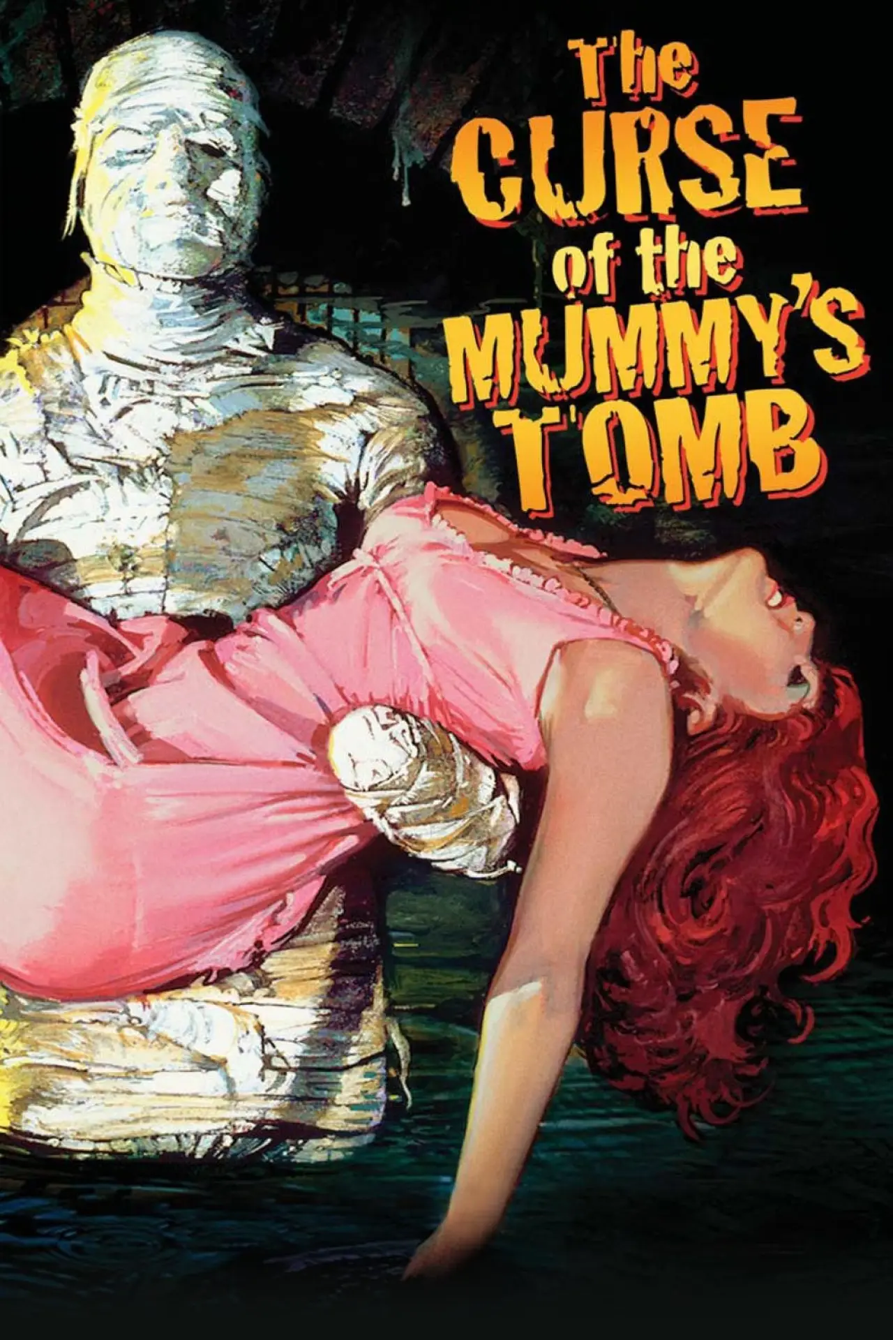 Movie poster "The Curse of the Mummy