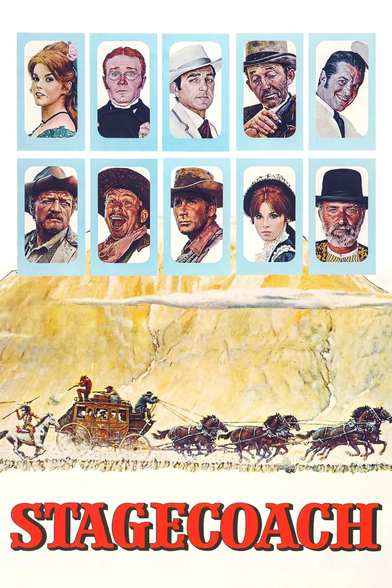 Movie poster "Stagecoach"