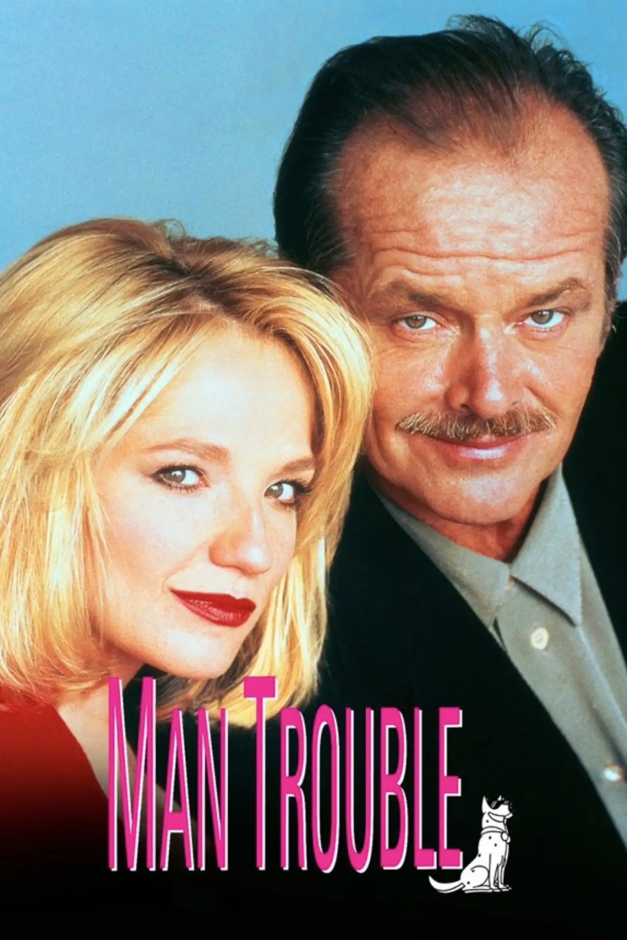 Movie poster "Man Trouble"