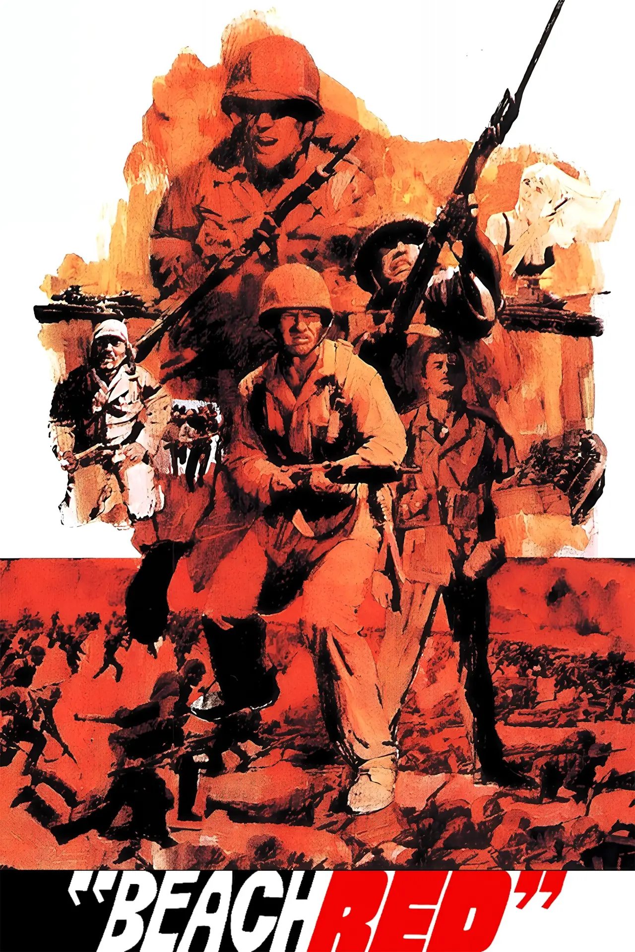 Movie poster "Beach Red"