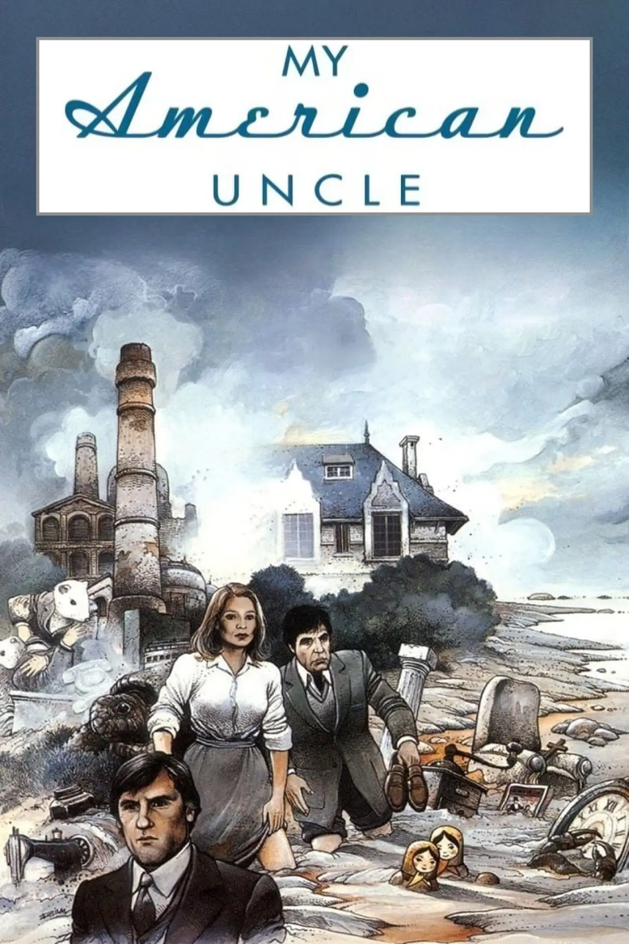 Movie poster "My American Uncle"