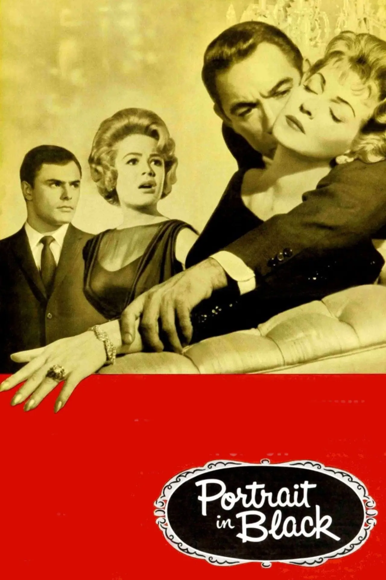 Movie poster "Portrait in Black"