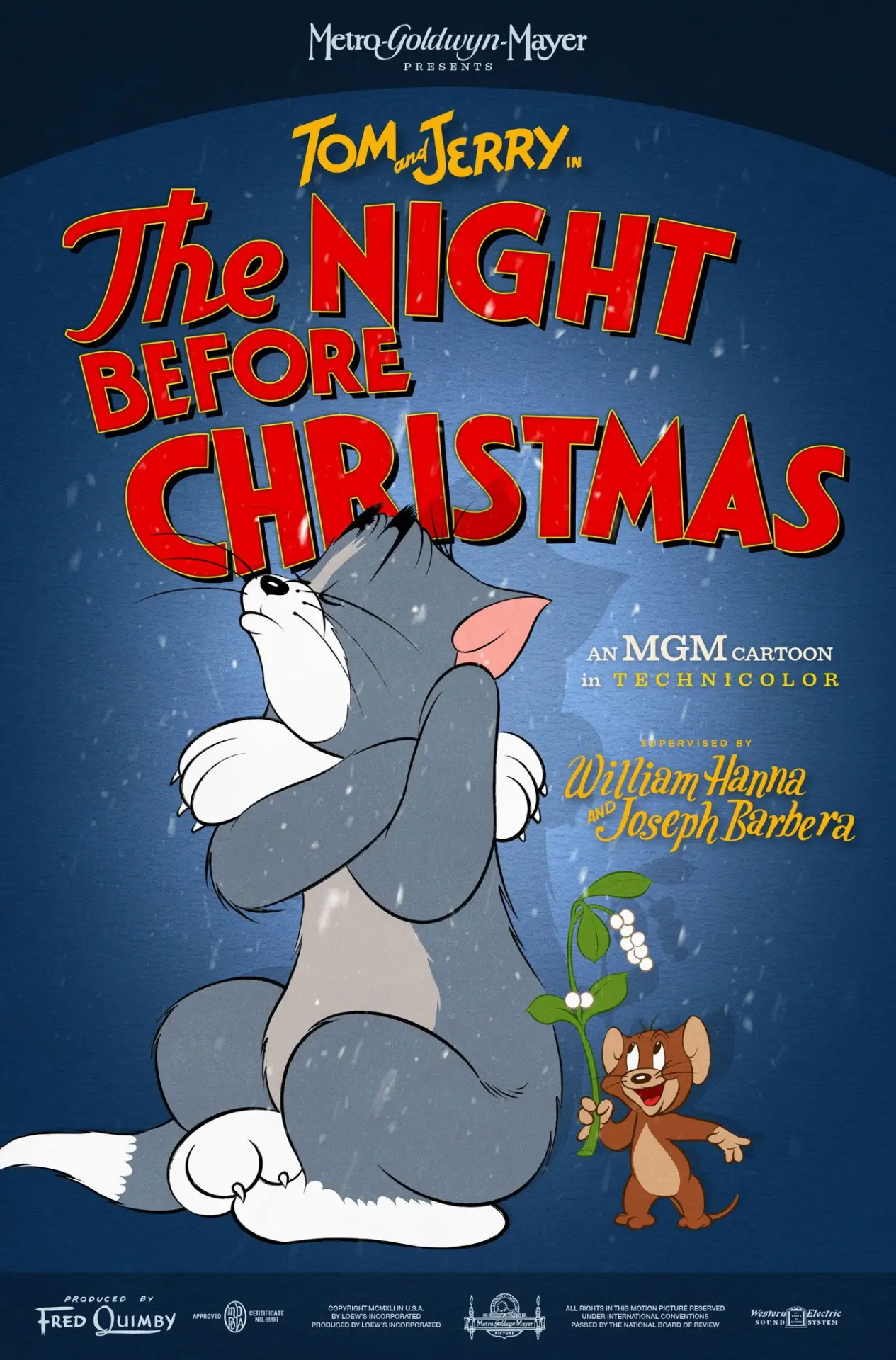 Movie poster "The Night Before Christmas"