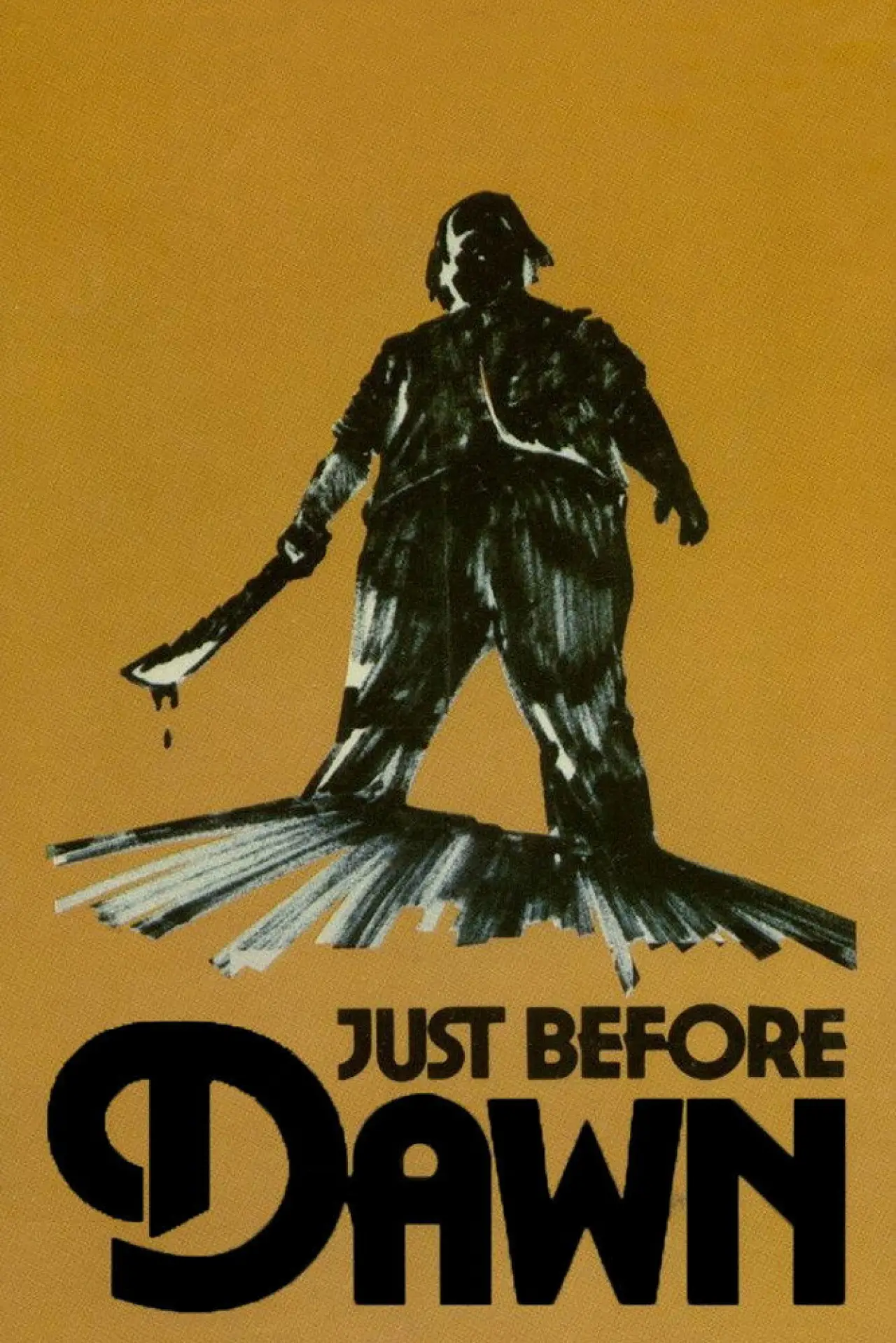 Movie poster "Just Before Dawn"