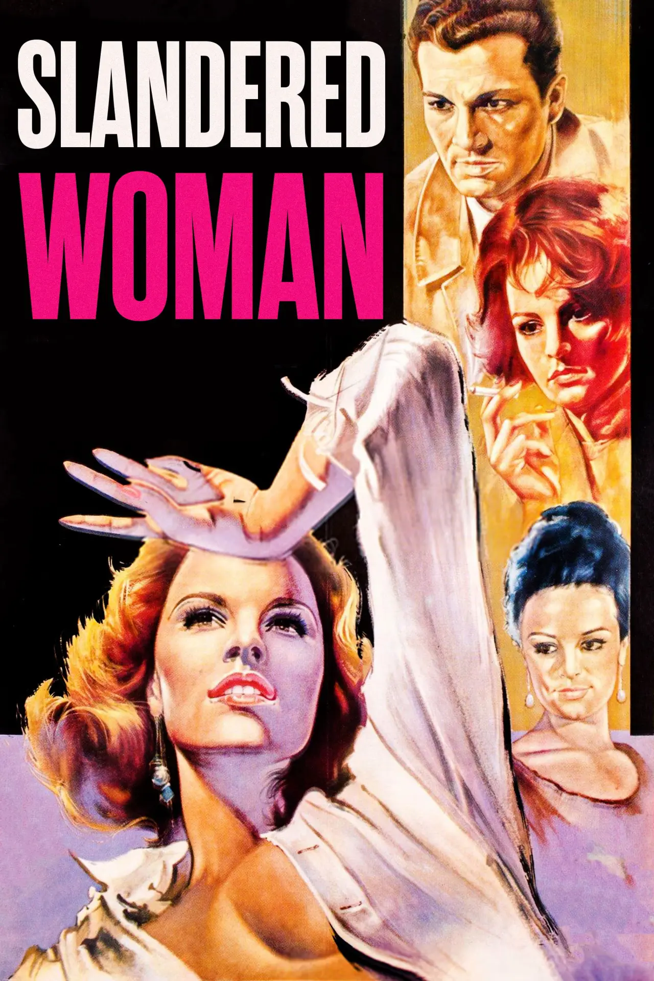 Movie poster "The Slandered Woman"