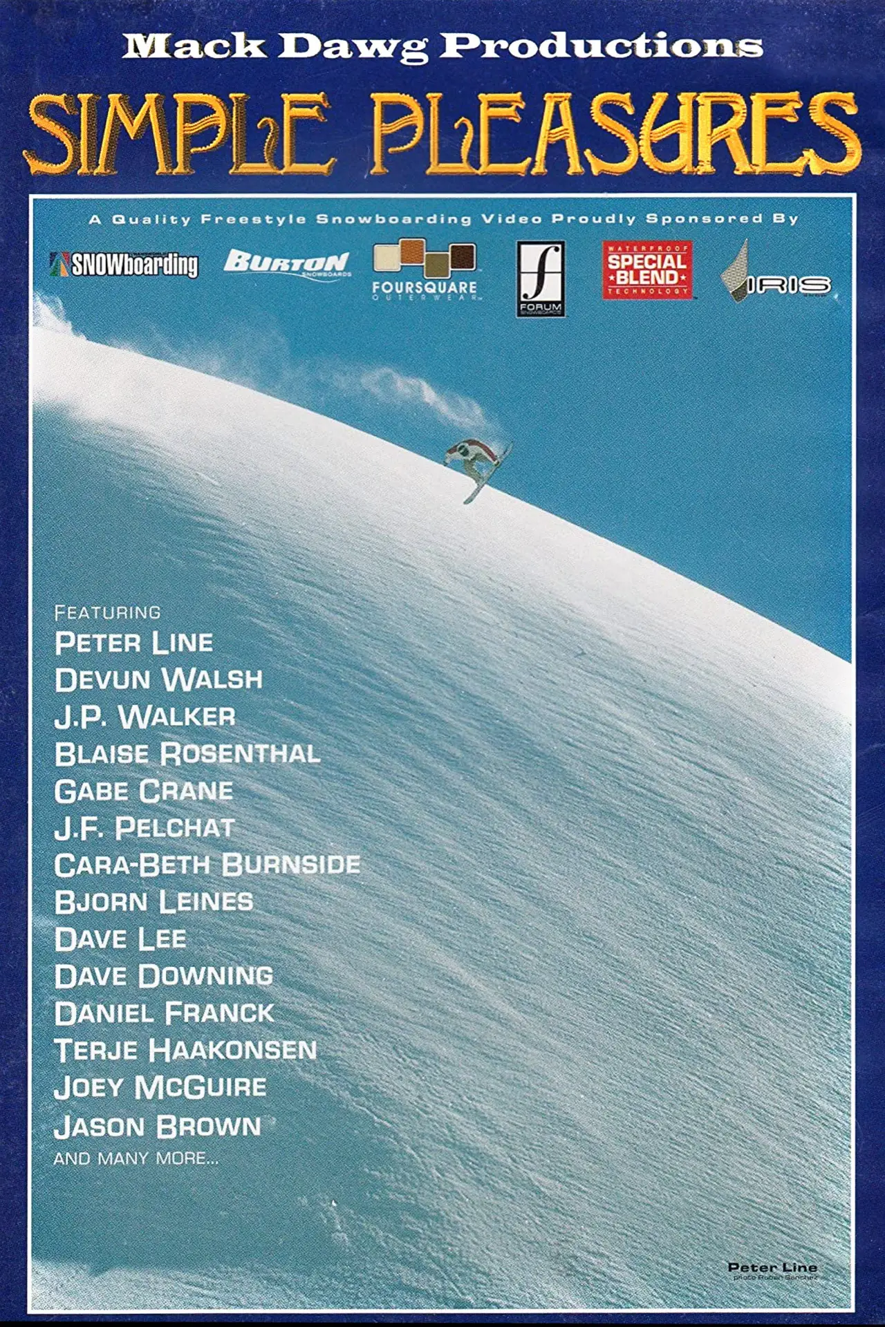 Movie poster "Simple Pleasures"