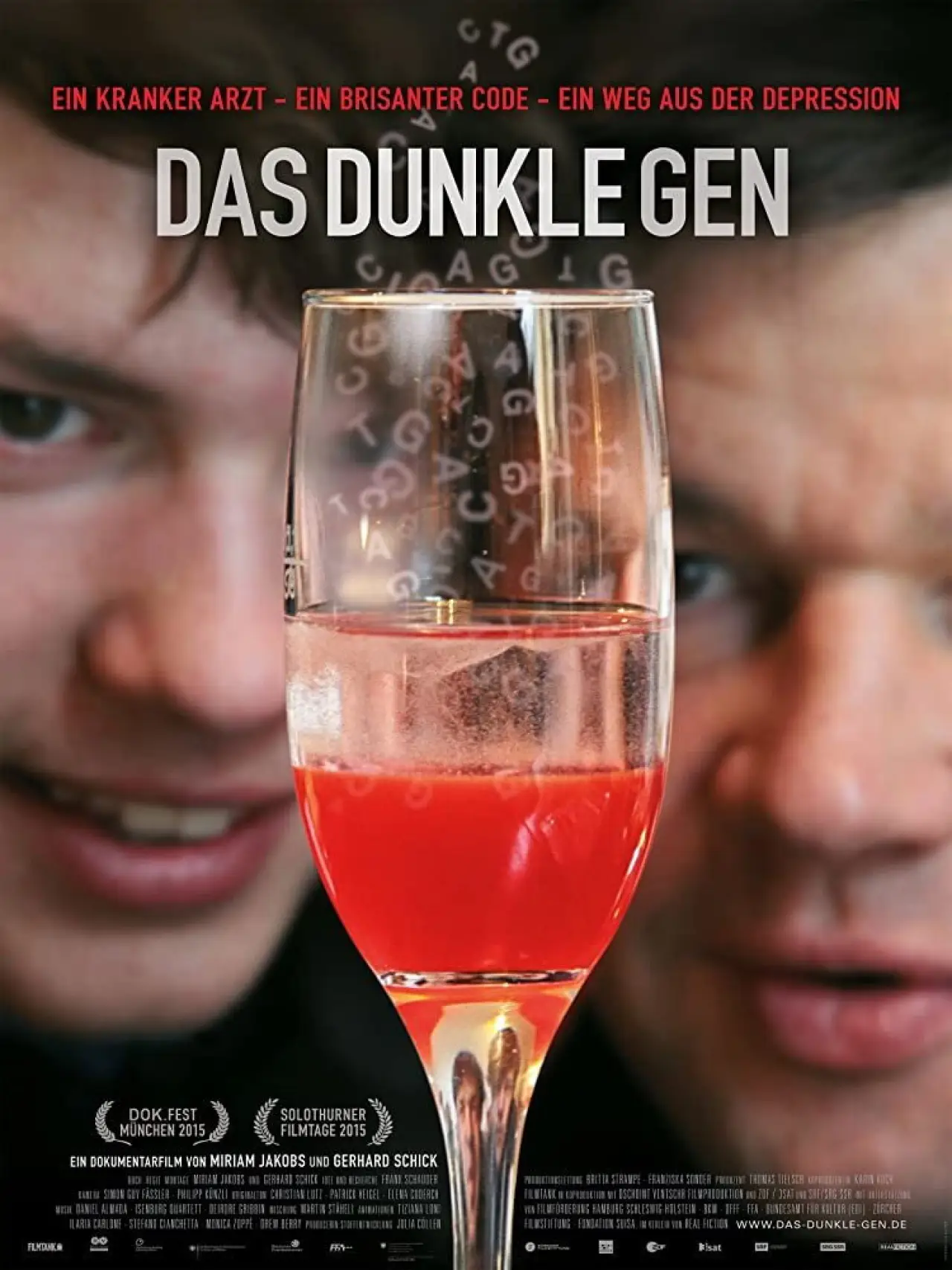 Movie poster "The Dark Gene"