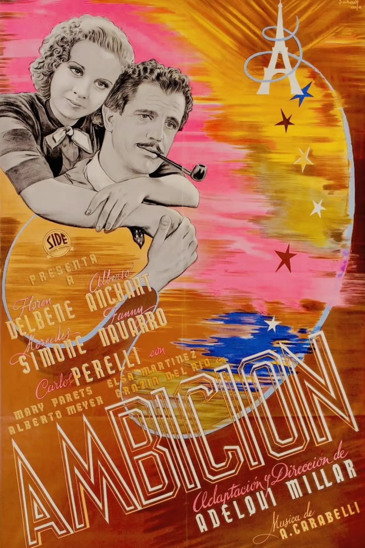 Movie poster "Ambición"