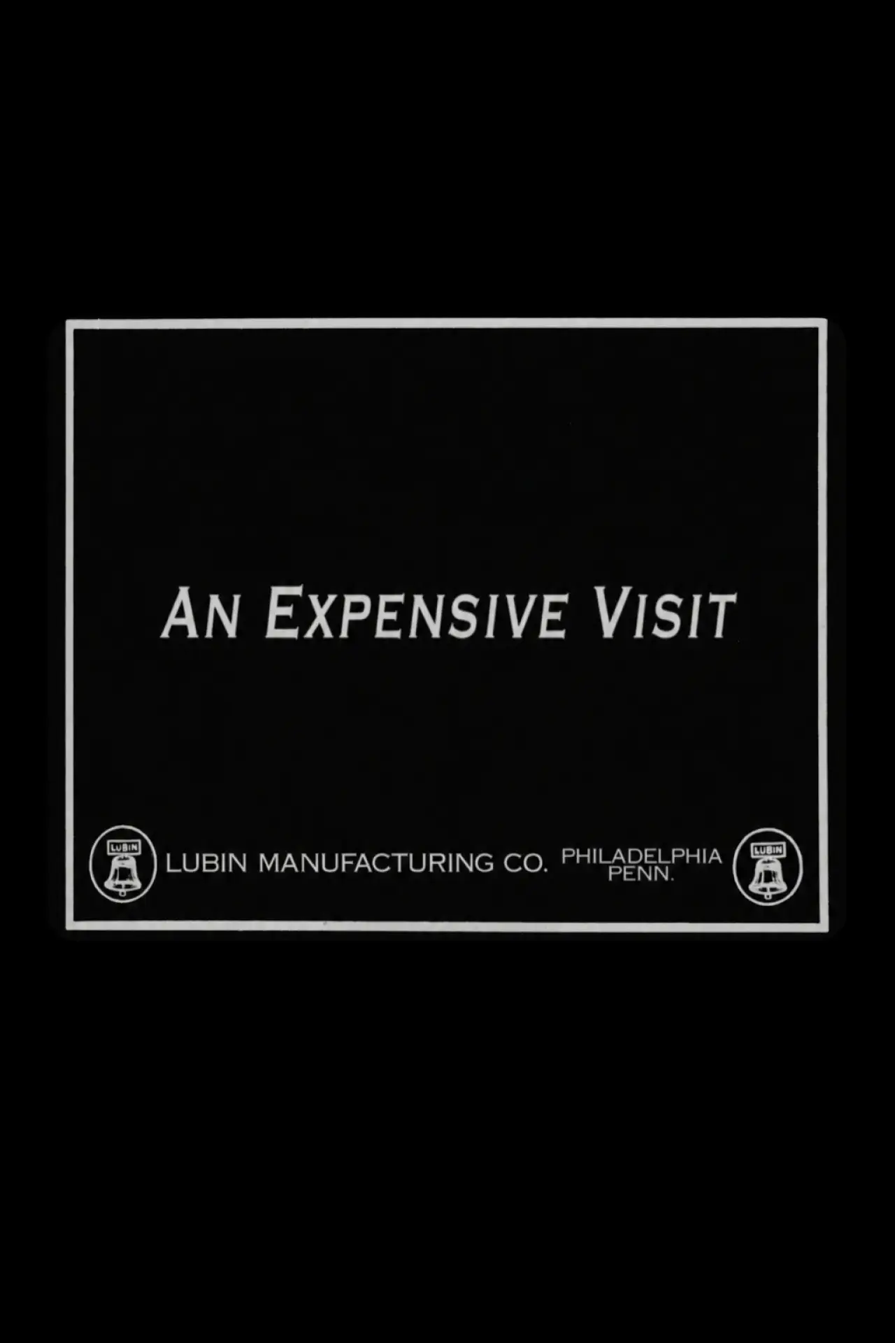 Movie poster "An Expensive Visit"