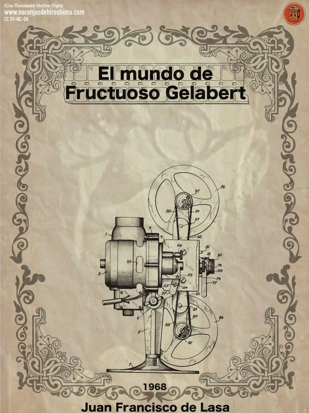 Movie poster "El mundo de Fructuoso Gelabert"