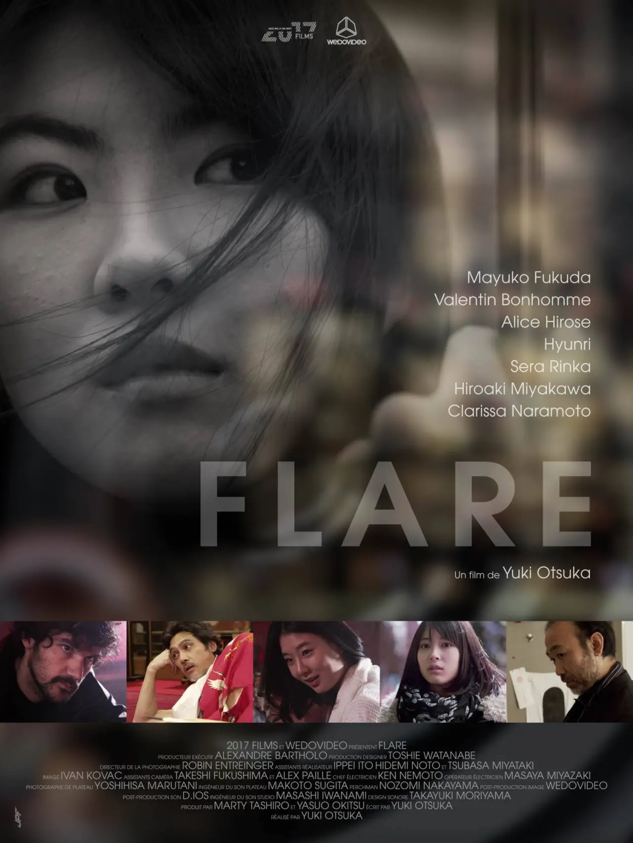 Movie poster "FLARE"