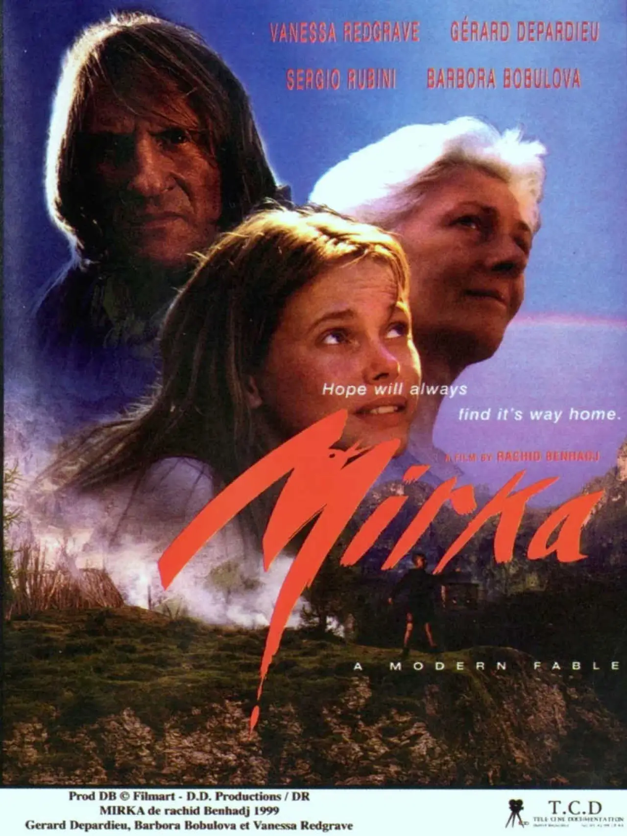 Movie poster "Mirka"