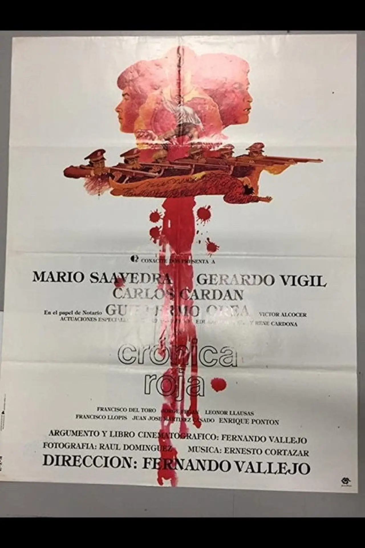 Movie poster "Crónica roja"