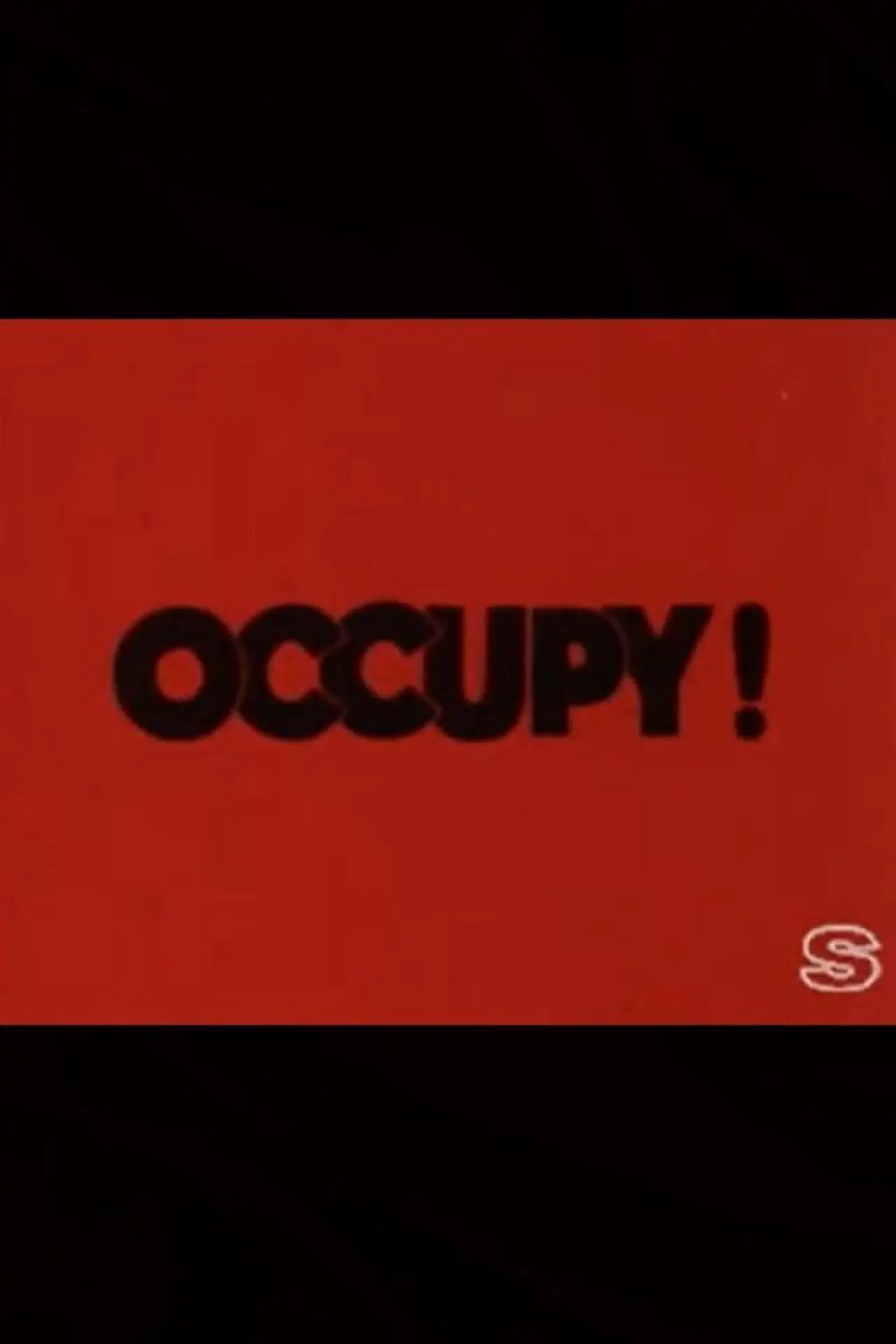 Movie poster "Occupy!"