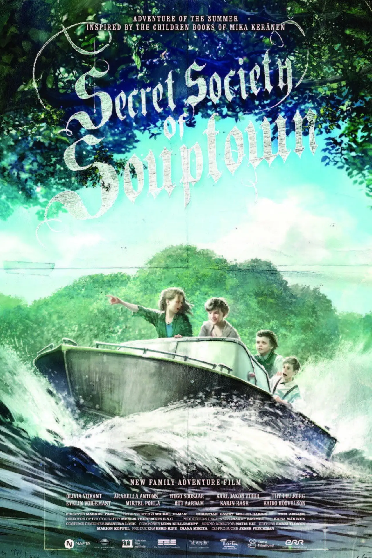 Movie poster "Secret Society of Souptown"