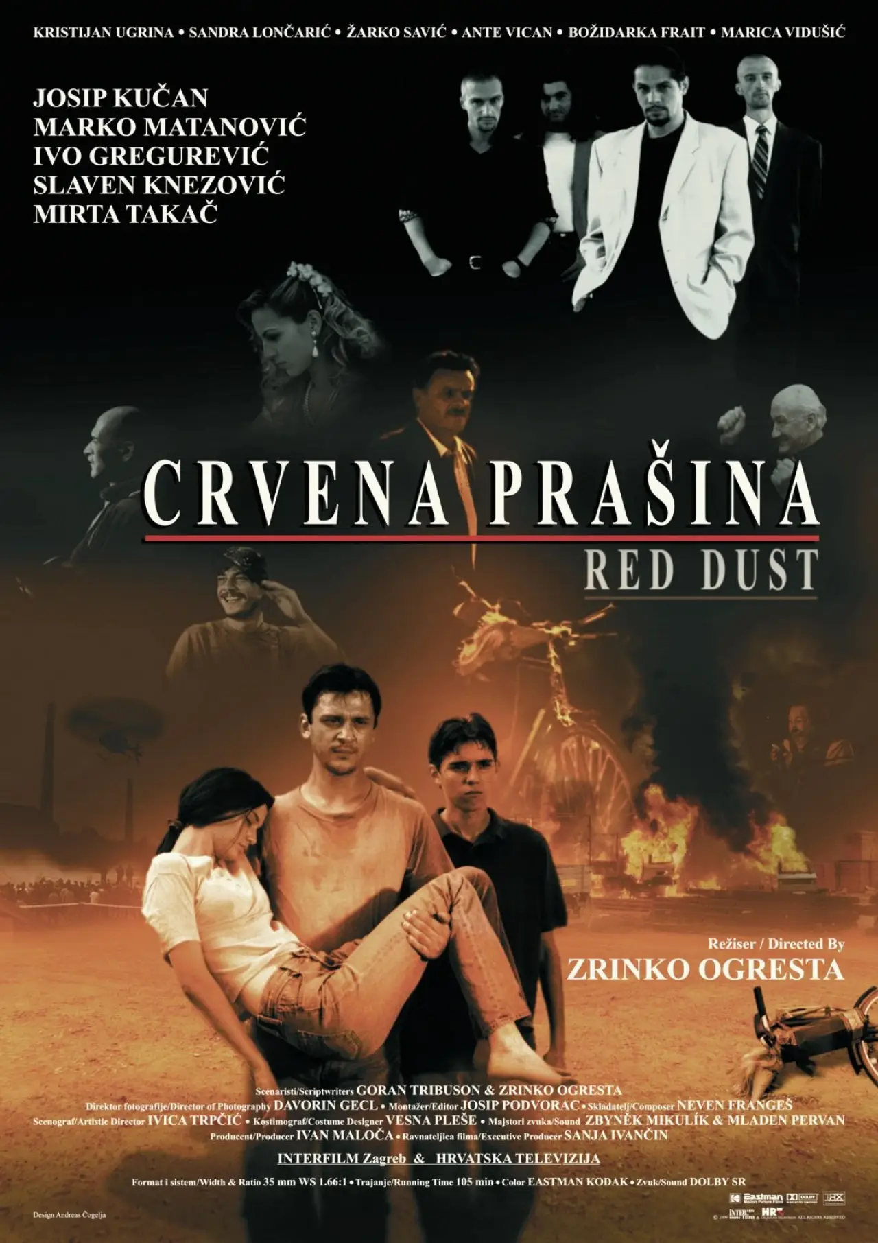 Movie poster "Red Dust"