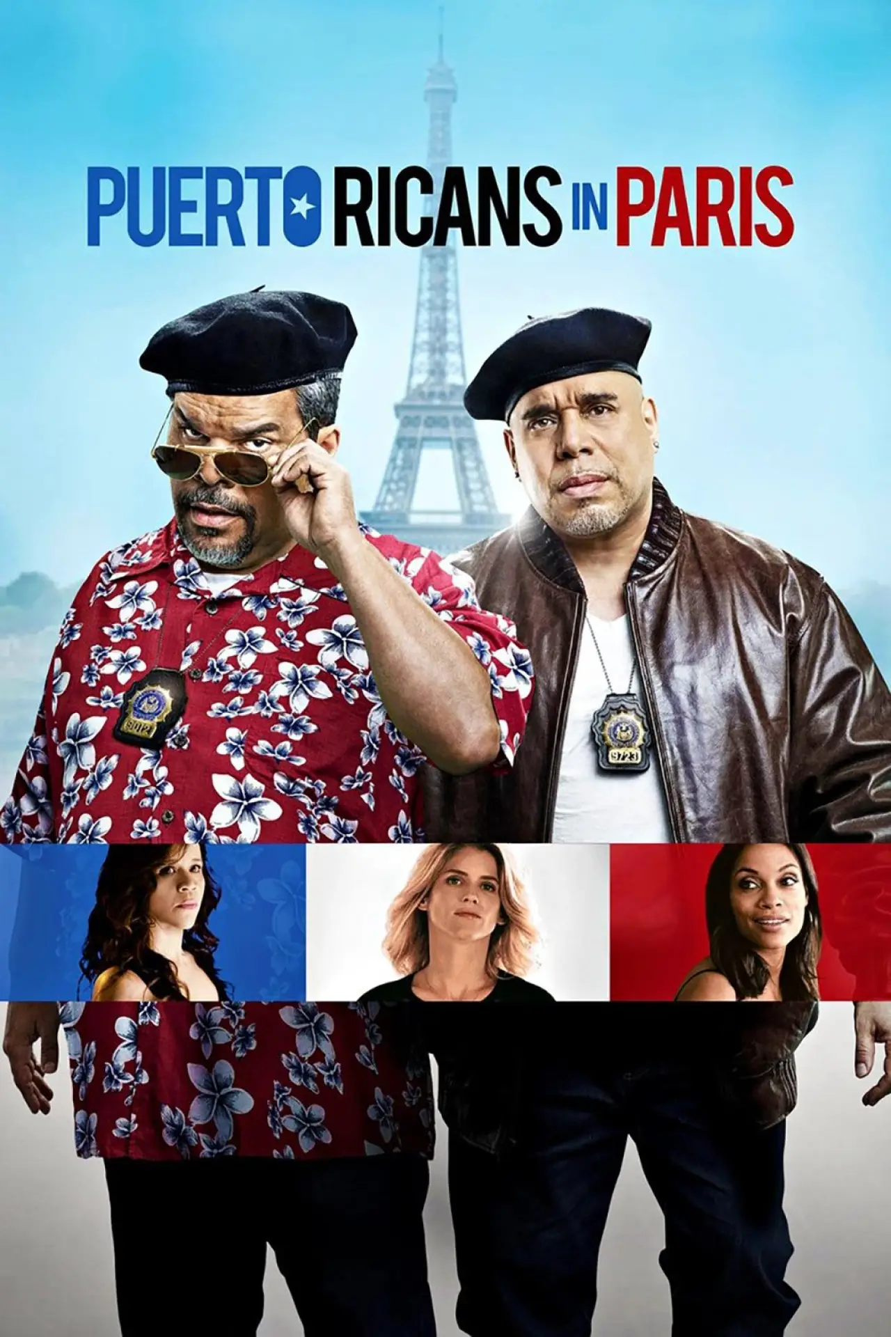 Movie poster "Puerto Ricans in Paris"
