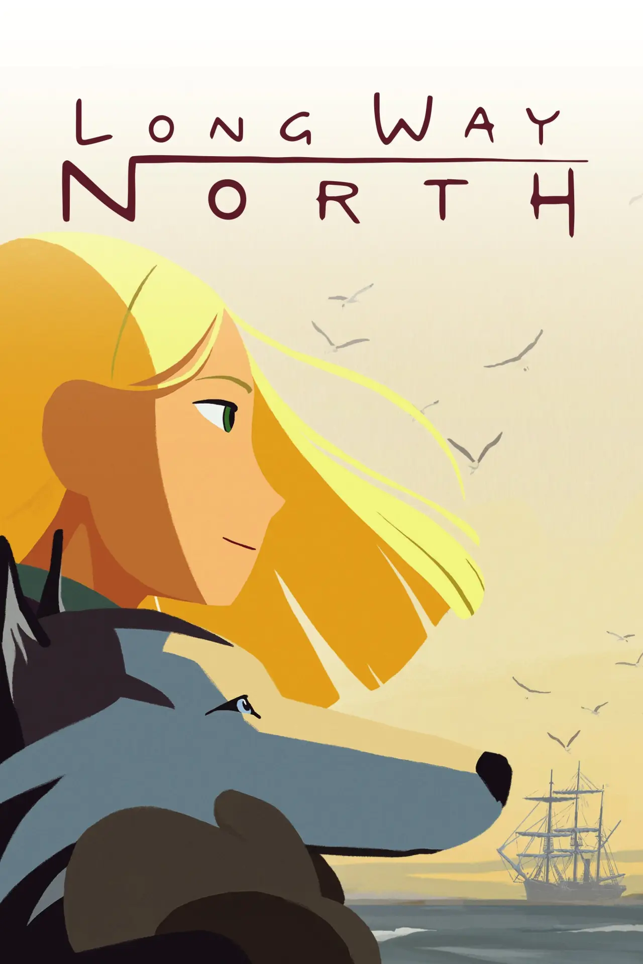 Movie poster "Long Way North"