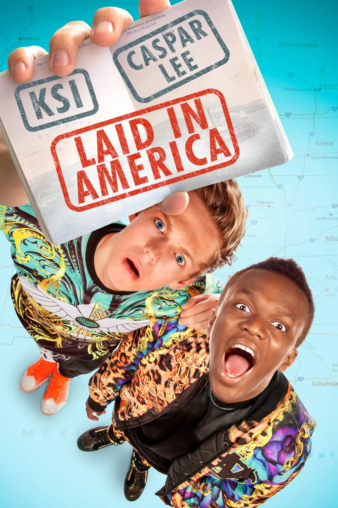 Movie poster "Laid in America"