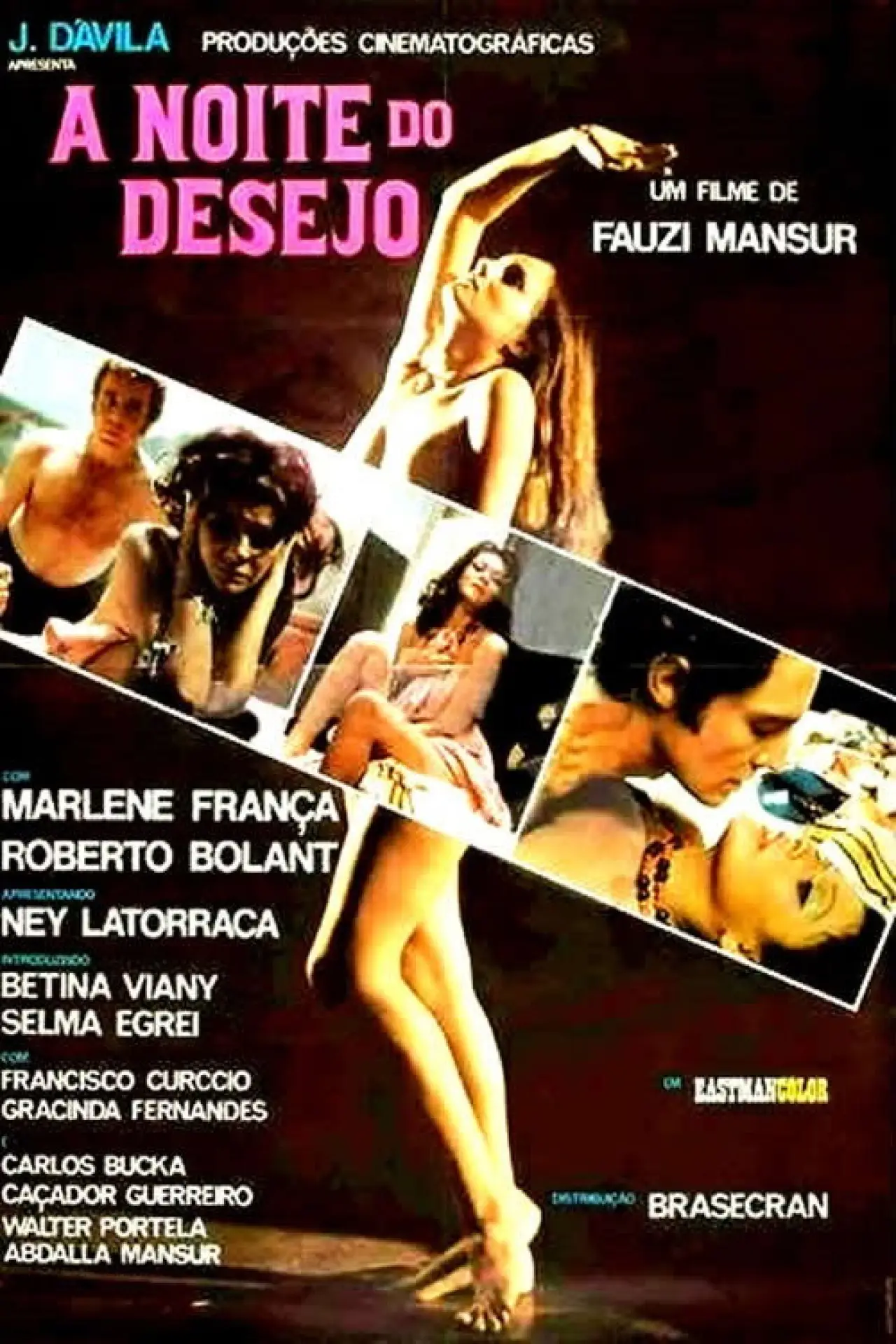 Movie poster "A Noite do Desejo"