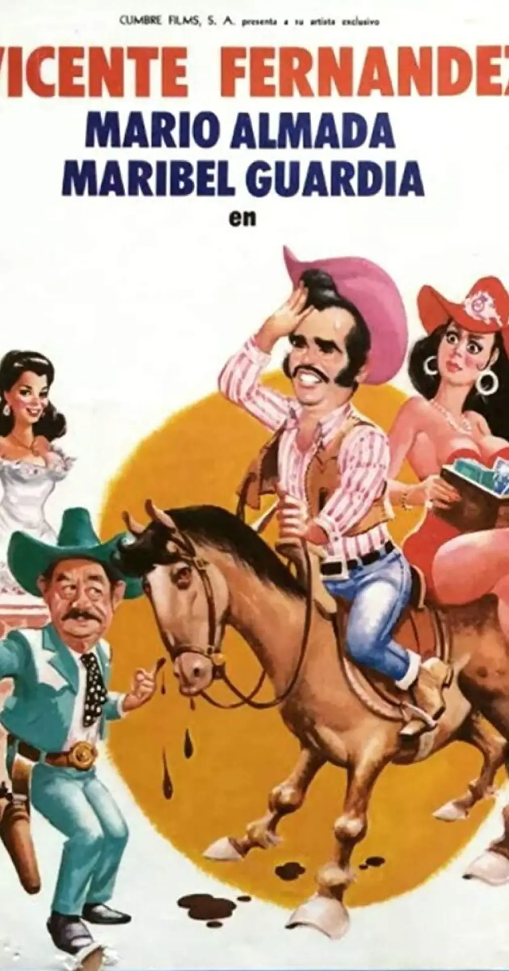 Movie poster "El Cuatrero"