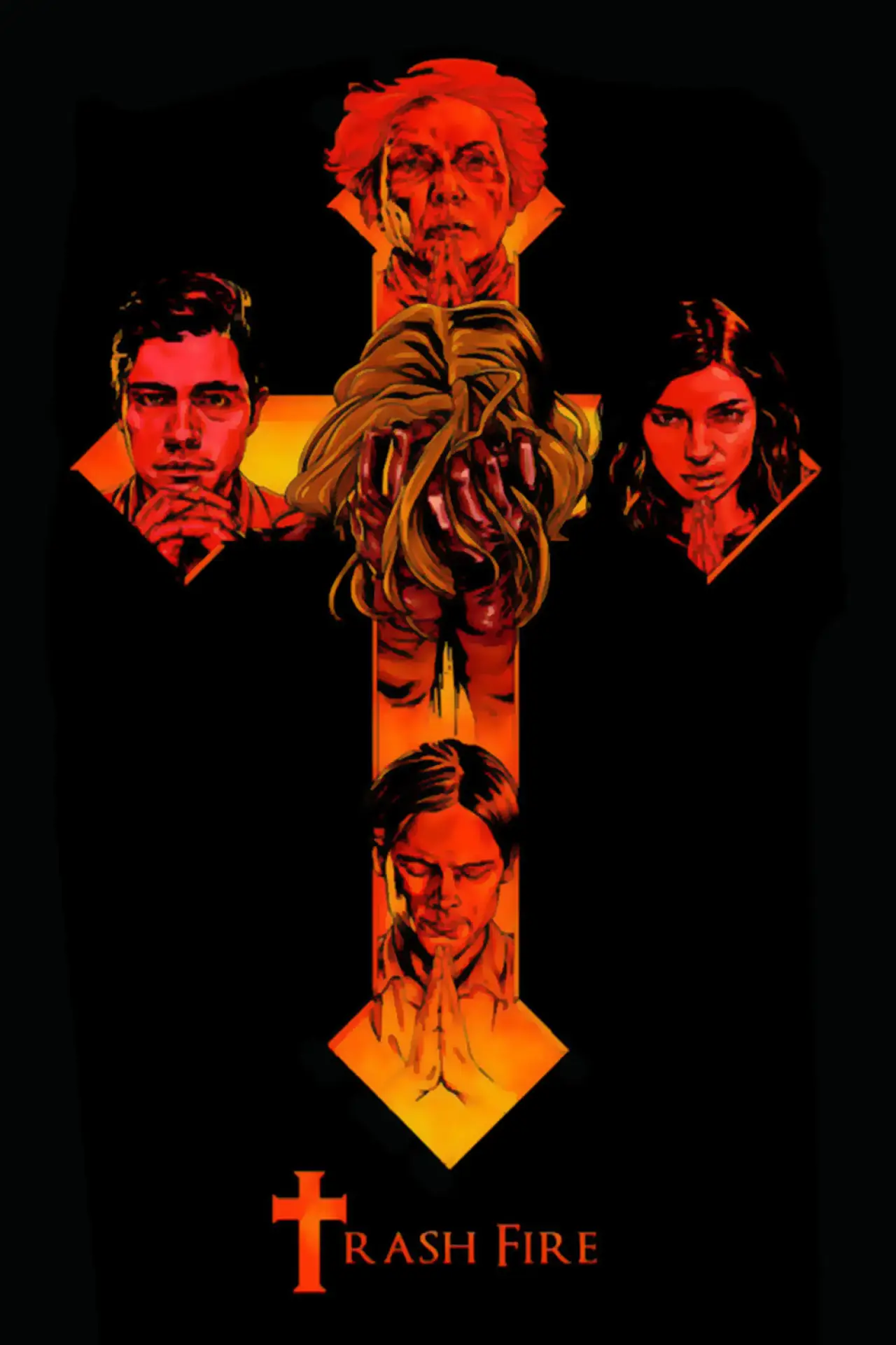 Movie poster "Trash Fire"