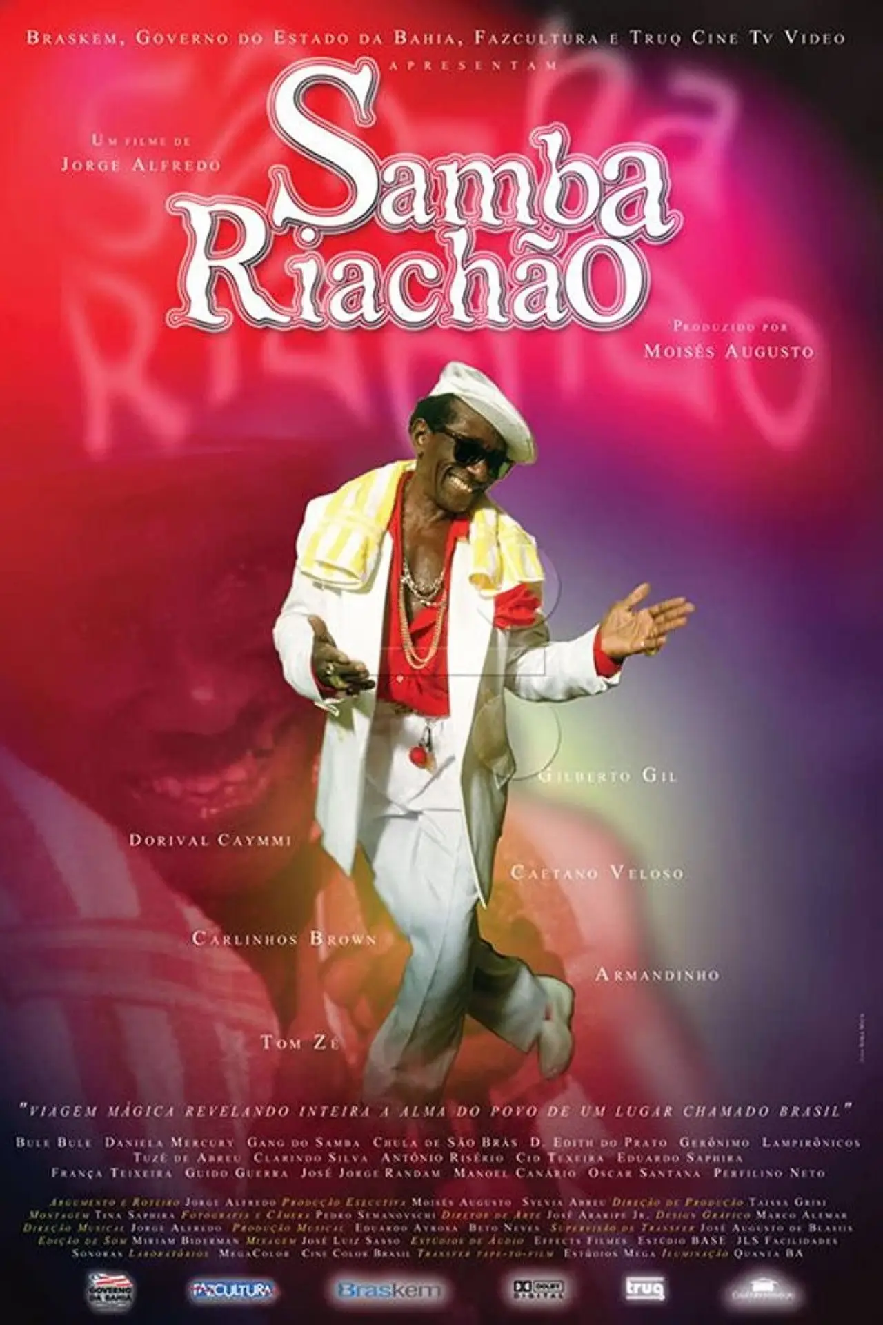 Movie poster "Samba Riachão"