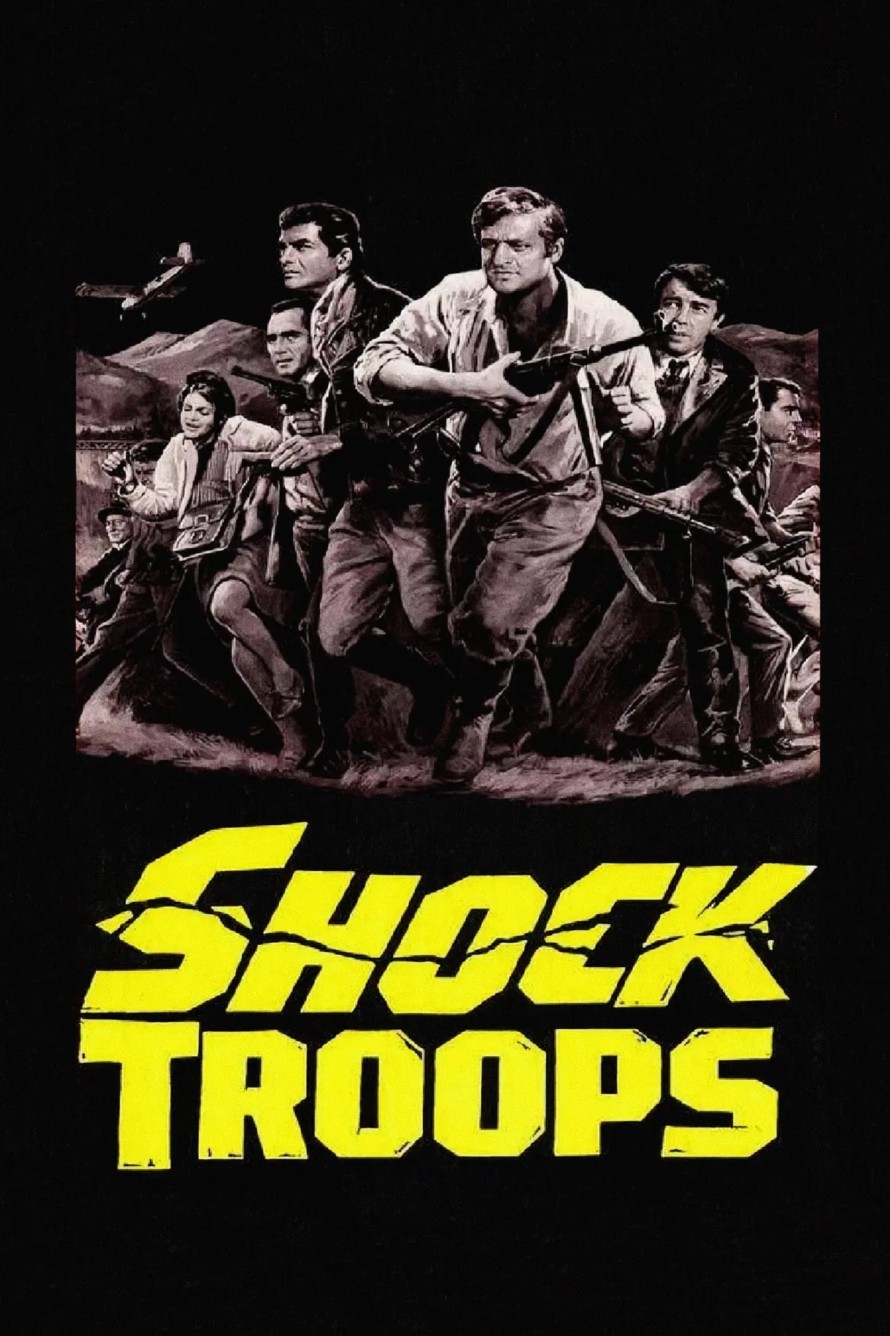 Movie poster "Shock Troops"
